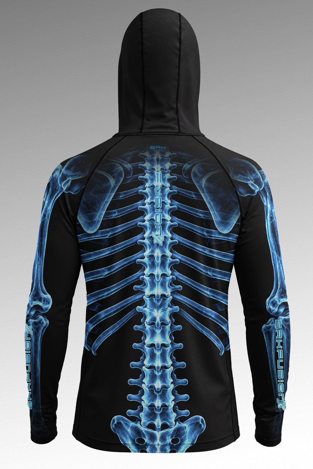 Camisa FusionX Fantasia de Esqueleto Raiox com Proteção UV50+