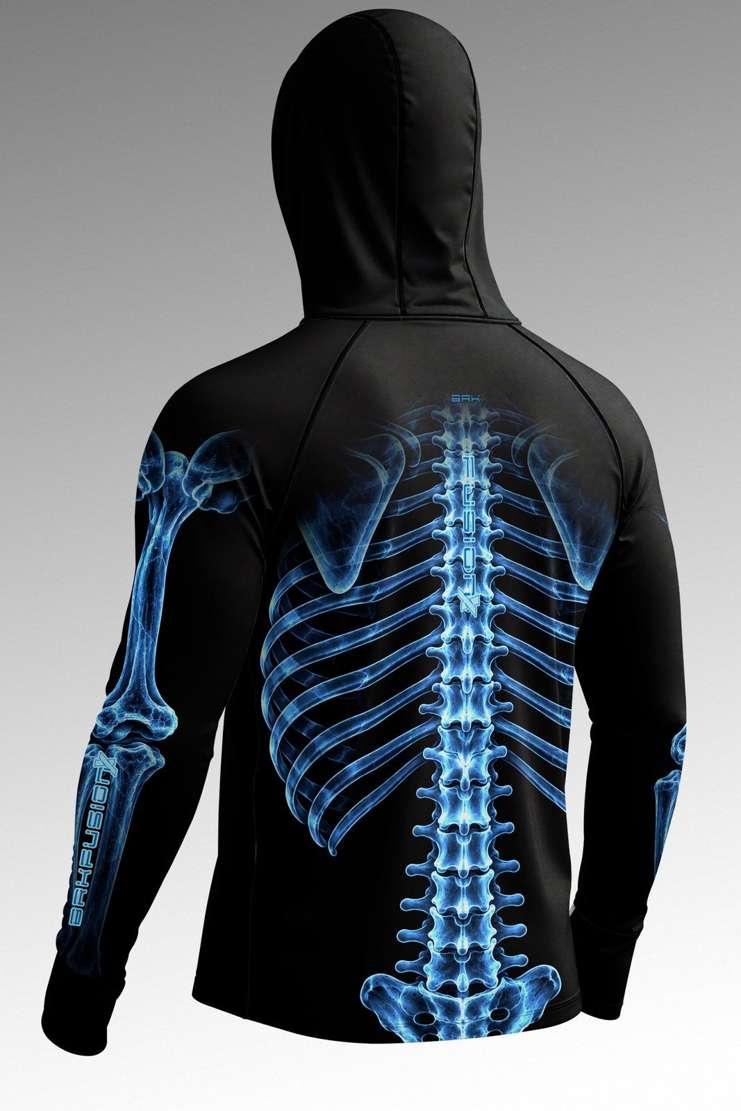 Camisa FusionX Fantasia de Esqueleto Raiox com Proteção UV50+