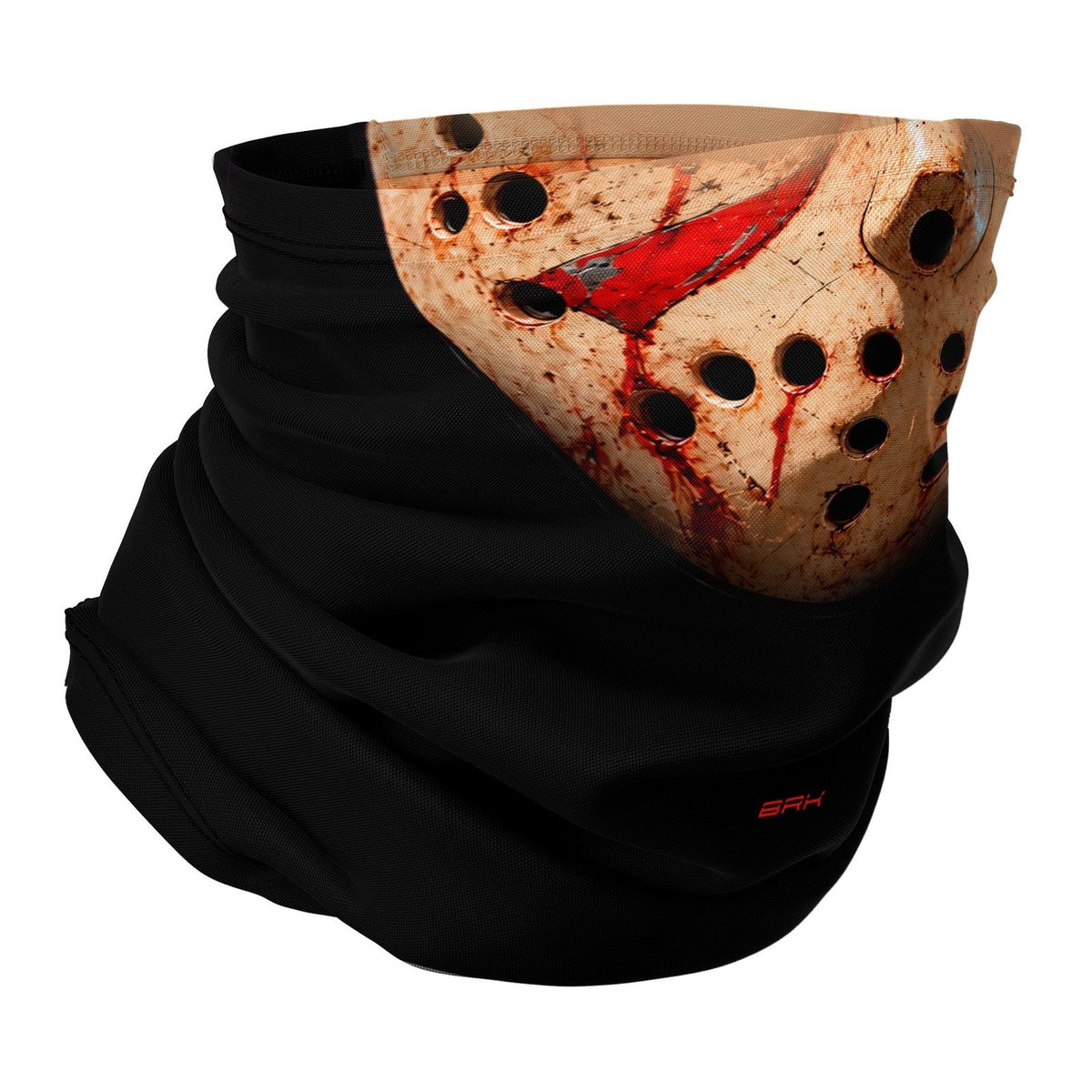 Bandana Tubeneck Brk Máscara Horror Halloween Preta UV50+