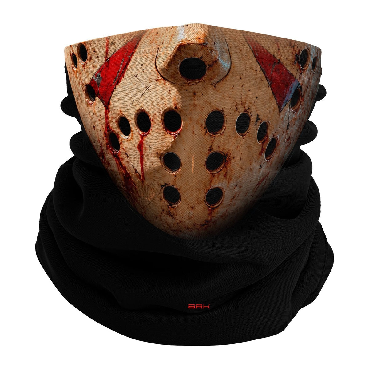 Bandana Tubeneck Brk Máscara Horror Halloween Preta UV50+
