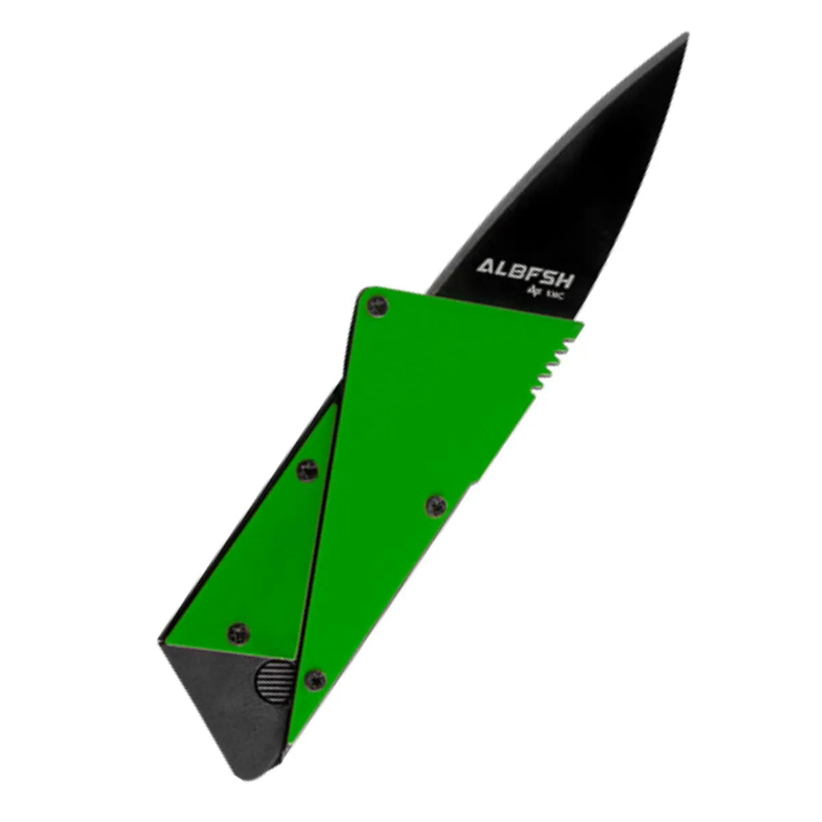 Canivete Cartão Albatroz Fishing - KMC Green - Brk Fishing