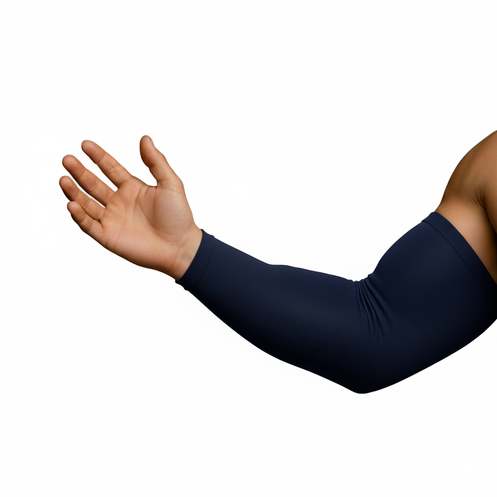 Manguito Brk UV50+ - Azul Petróleo - Brk Fishing