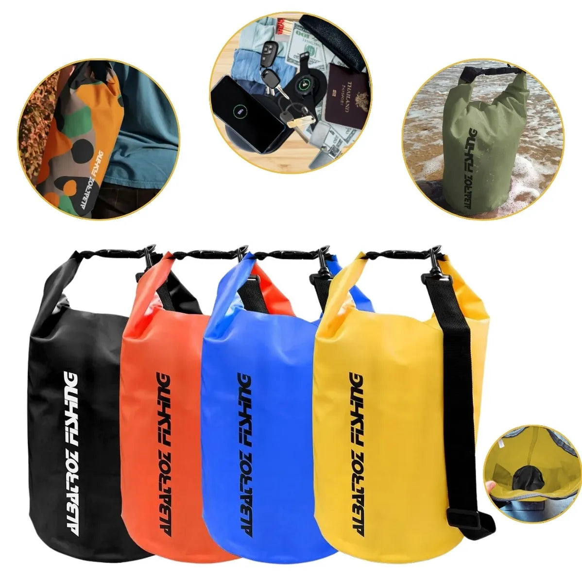 Bolsa Estanque Impermeável Bag A Prova D'Água Albatroz 10L - Brk Fishing