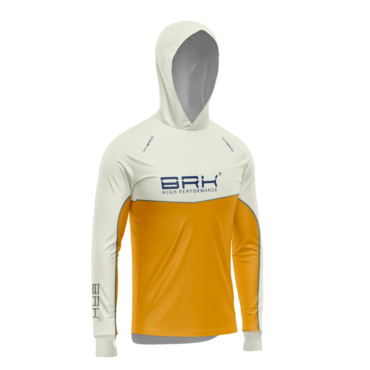 Camisa de Pesca Brk com Capuz Hybrid Off Lure com Proteção Uv50+ - Tamanho: G2