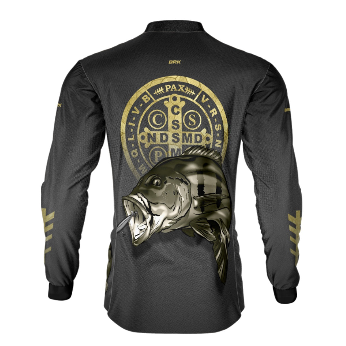 Camisa de Pesca Brk São Bento Tucunaré com UV50+ - Brk Fishing