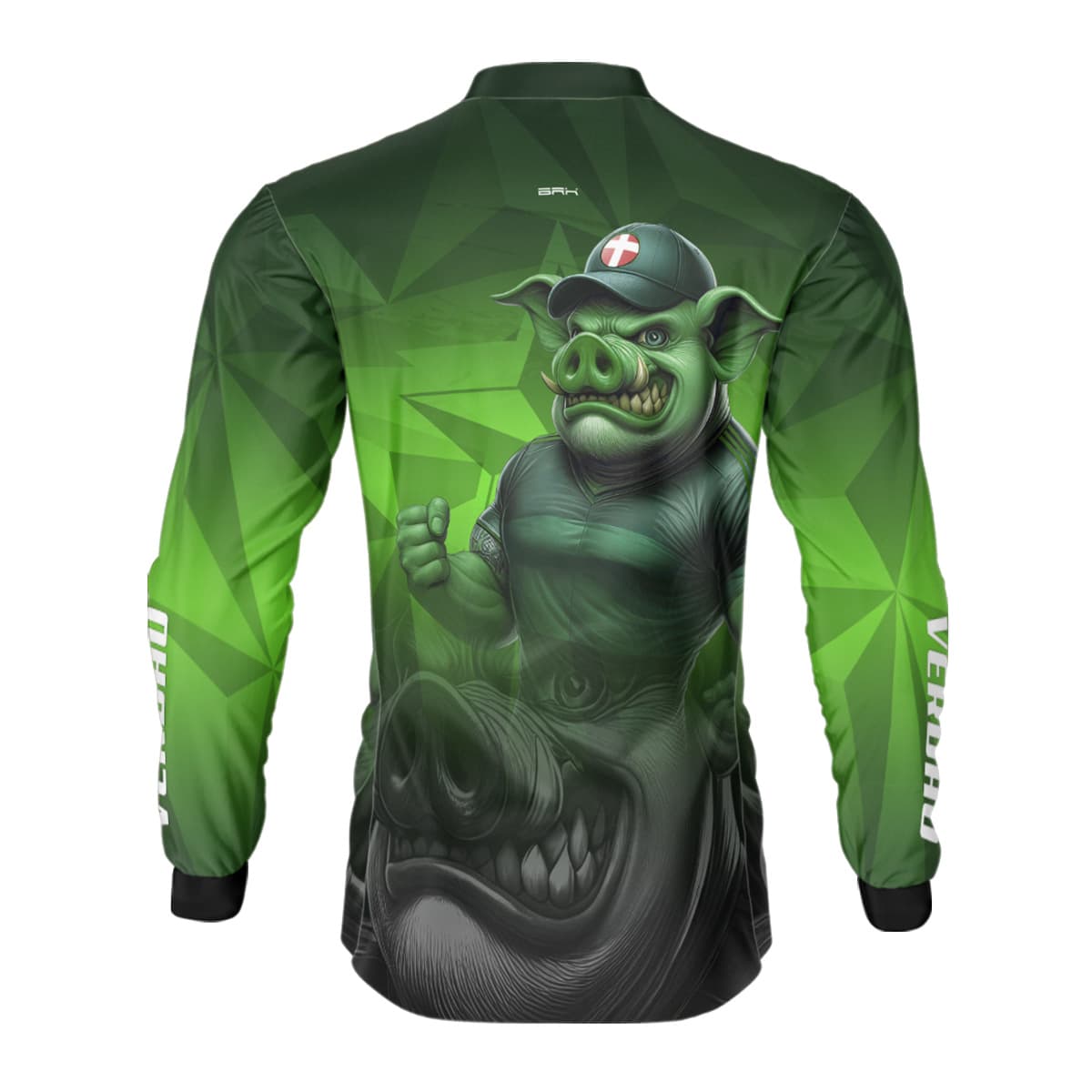 Camisa Brk Verdão Mascote Dá-lhe Porco com UV50+ - Brk Fishing