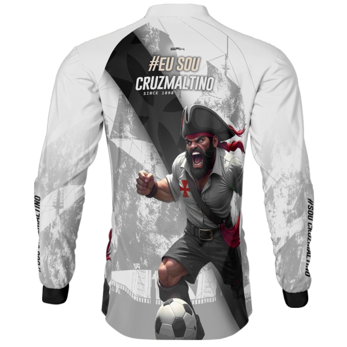 Camisa de Pesca Brk Mascote Almirante com Proteção UV50+ - Brk Fishing