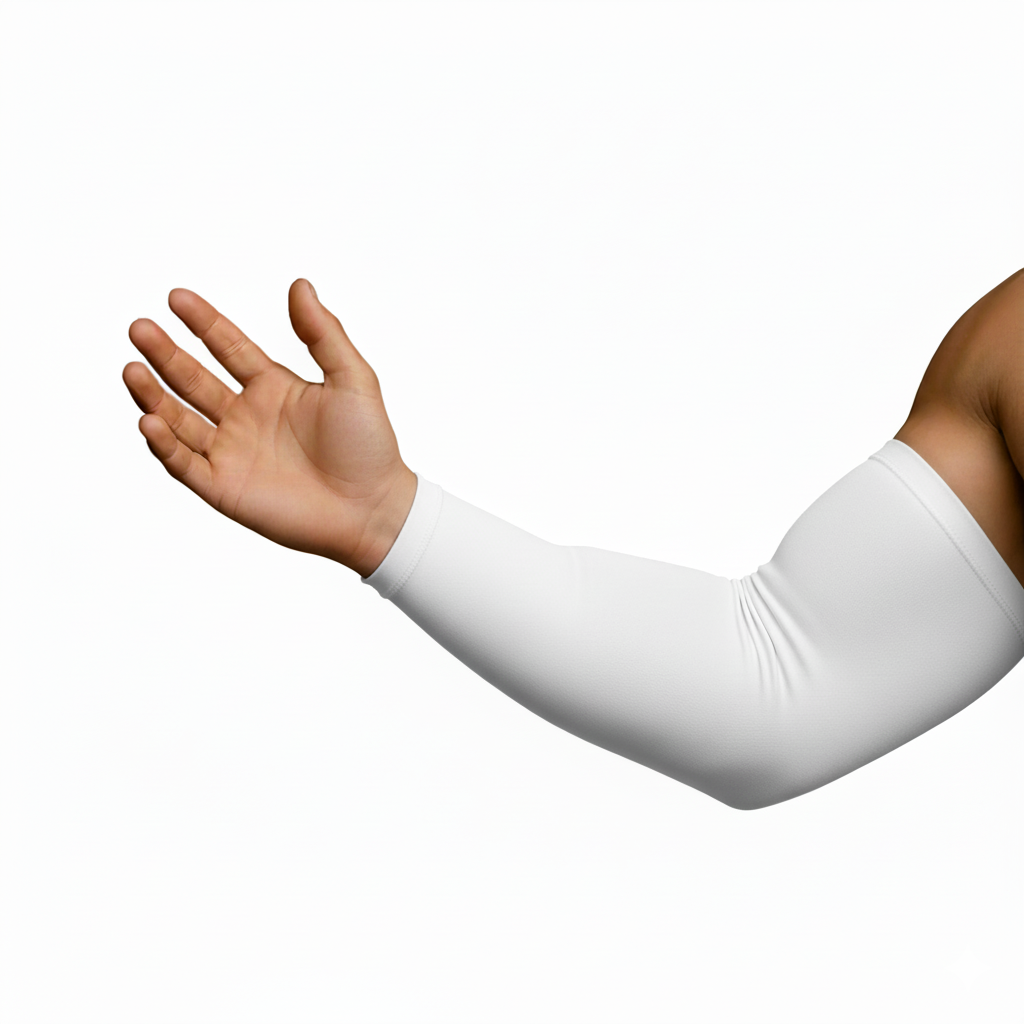 Manguito Brk UV50+ - Branca - Brk Fishing