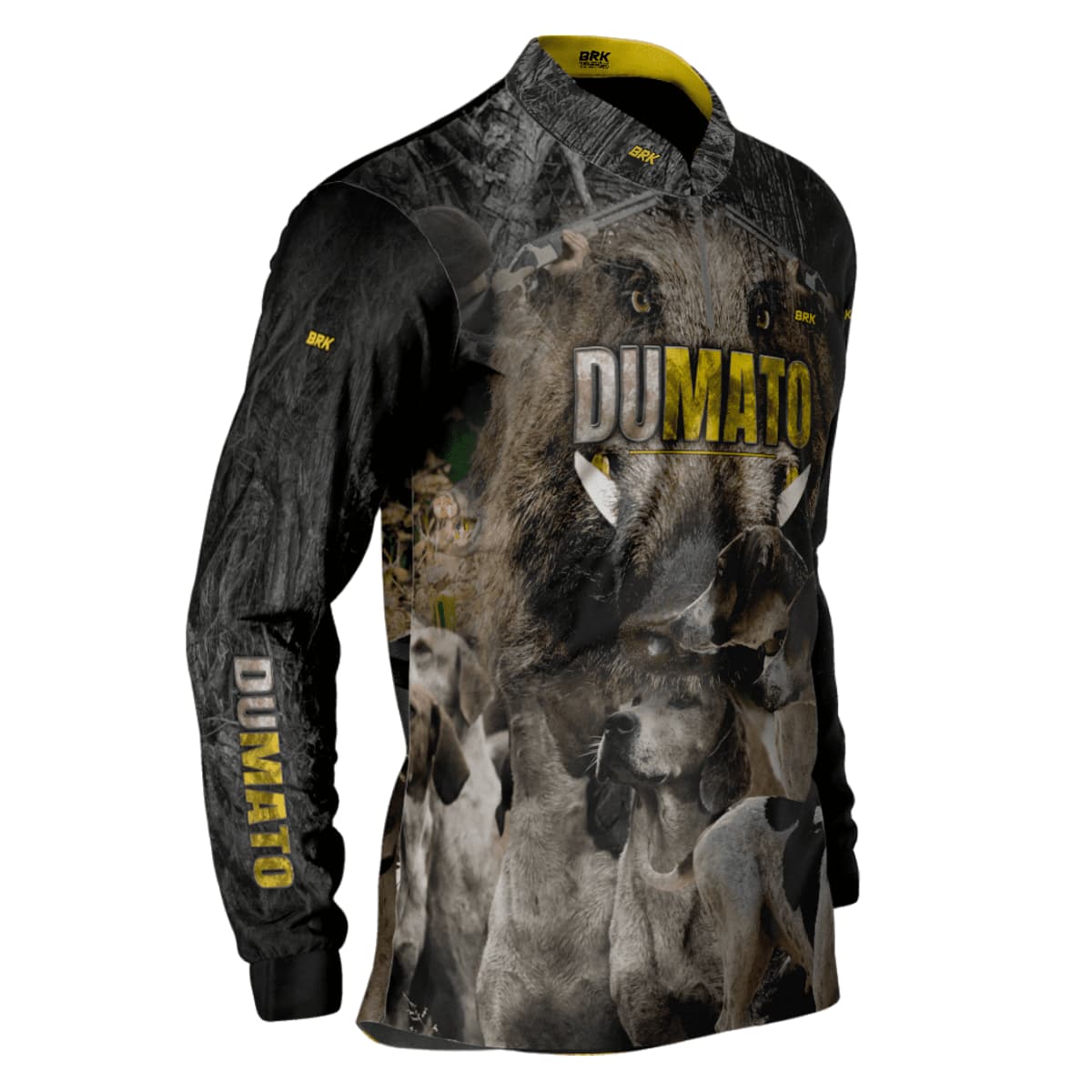 Camisa Agro Brk DuMato Javali FoxHound 2.0 com Proteção Solar UV50+ - Brk Fishing
