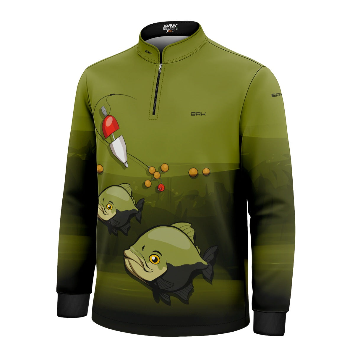 Camisa de Pesca Infantil Brk Tambaqui com UV50 + - Brk Fishing
