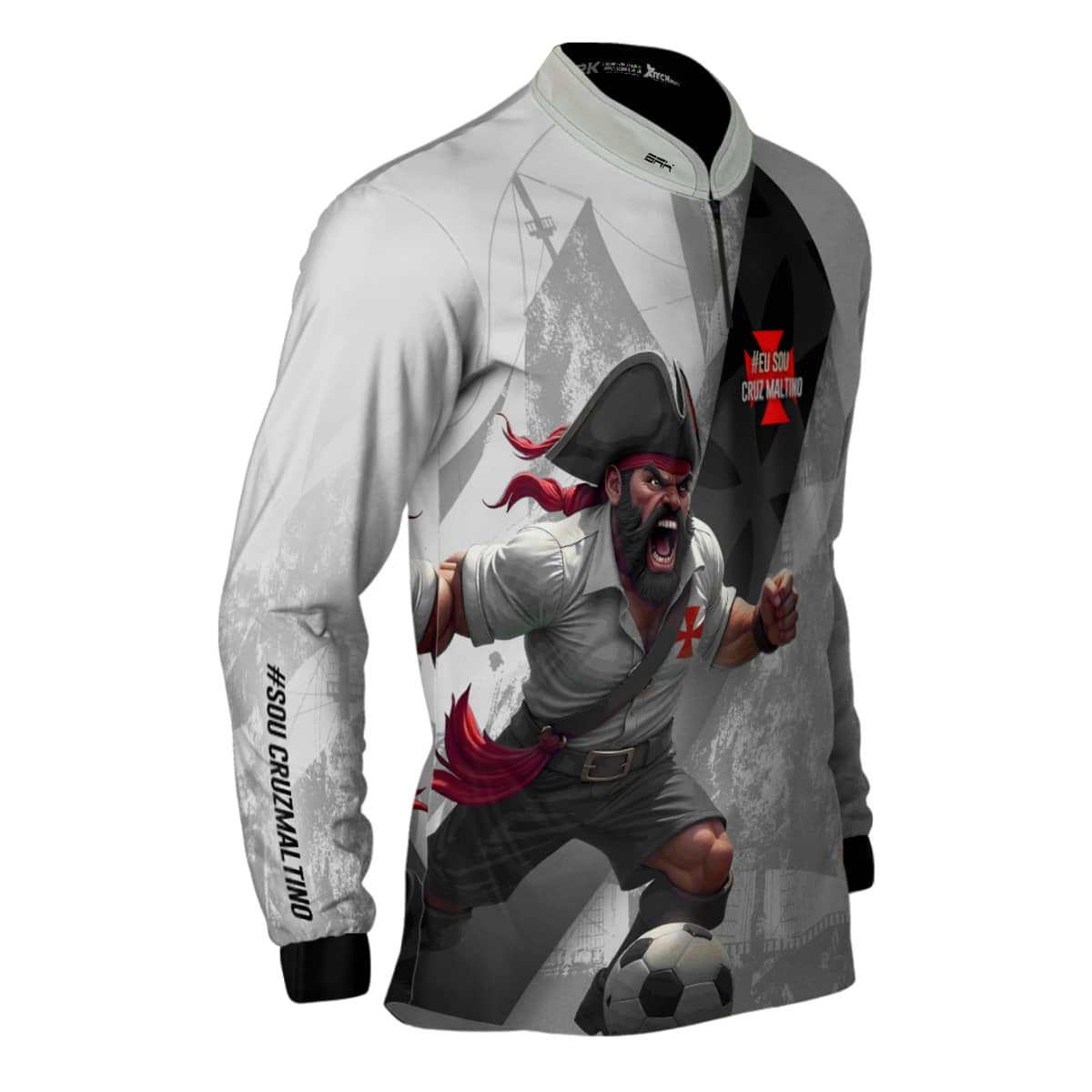 Camisa de Pesca Brk Mascote Almirante com Proteção UV50+ - Brk Fishing