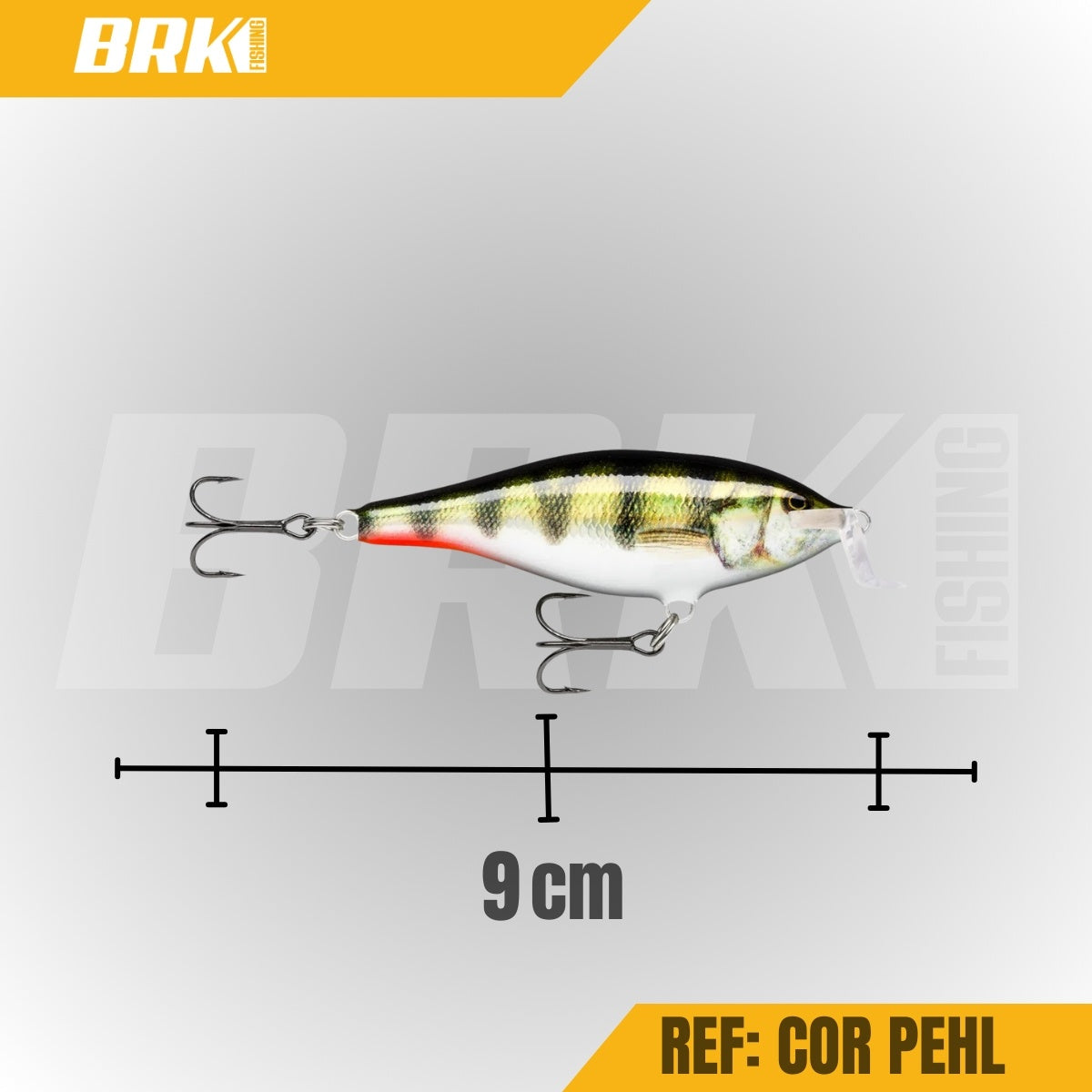 Isca Artificial Rapala Shallow Shad Rap Meia-Água - Brk Fishing