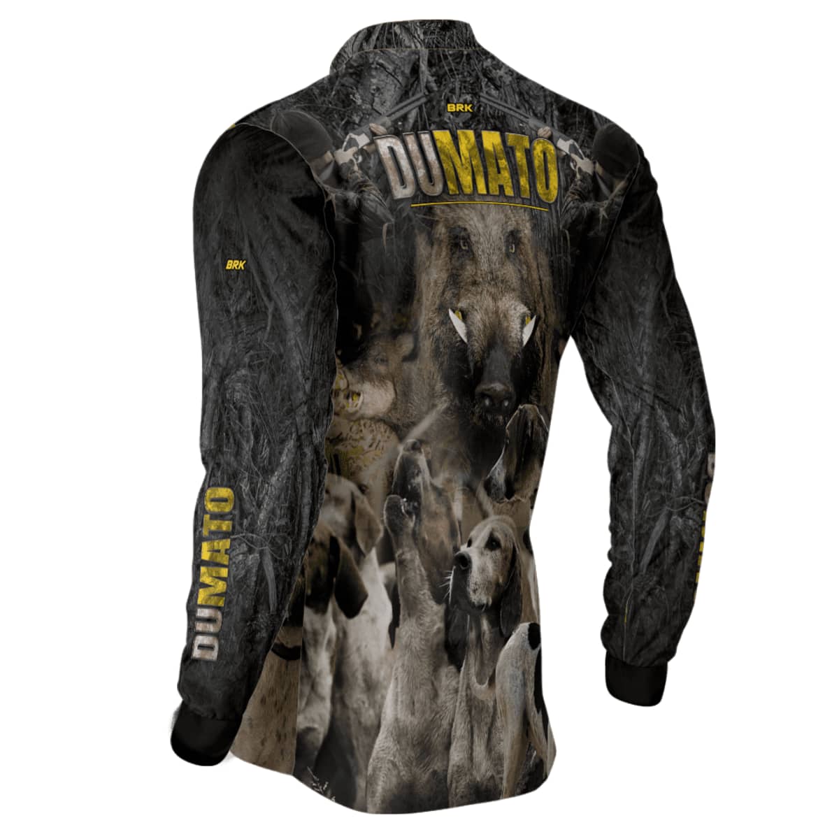 Camisa Agro Brk DuMato Javali FoxHound 2.0 com Proteção Solar UV50+ - Brk Fishing