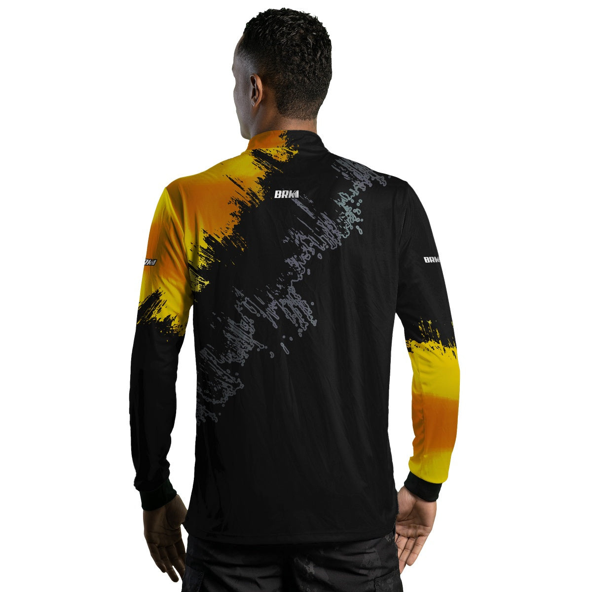Camisa de Pesca Brk Traíra Preta com UV50+ - Brk Fishing
