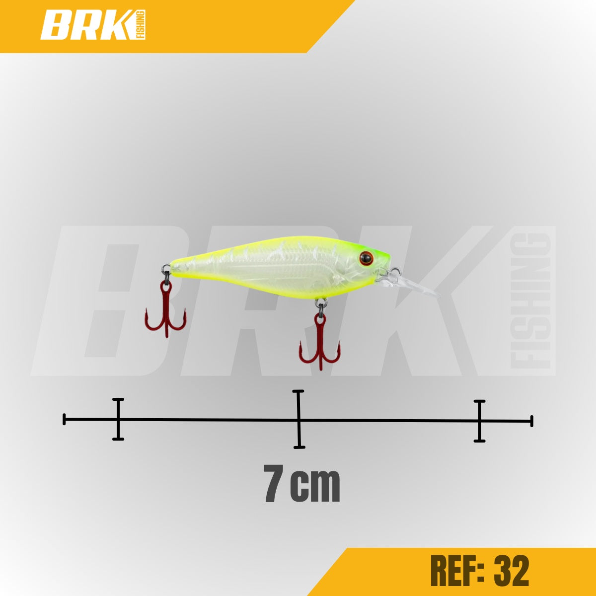 Isca Artificial Marine Sports King Shad Meia-Água - Brk Fishing