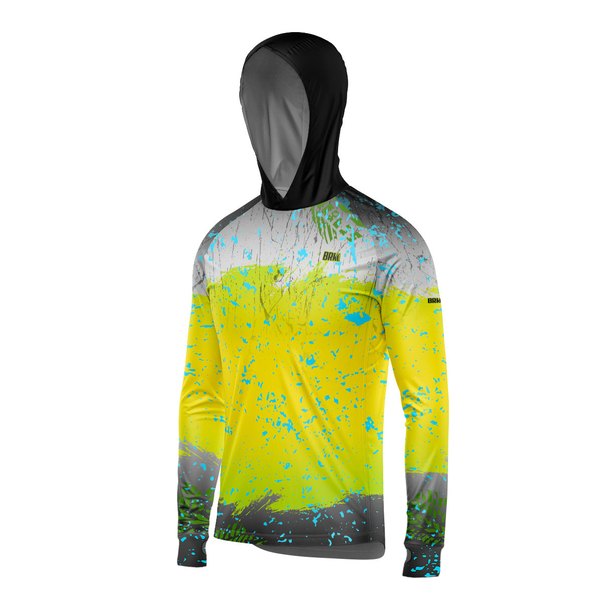 Camisa de Pesca com Capuz Brk Mahi Mahi com Proteção Uv50+ - Tamanho: P