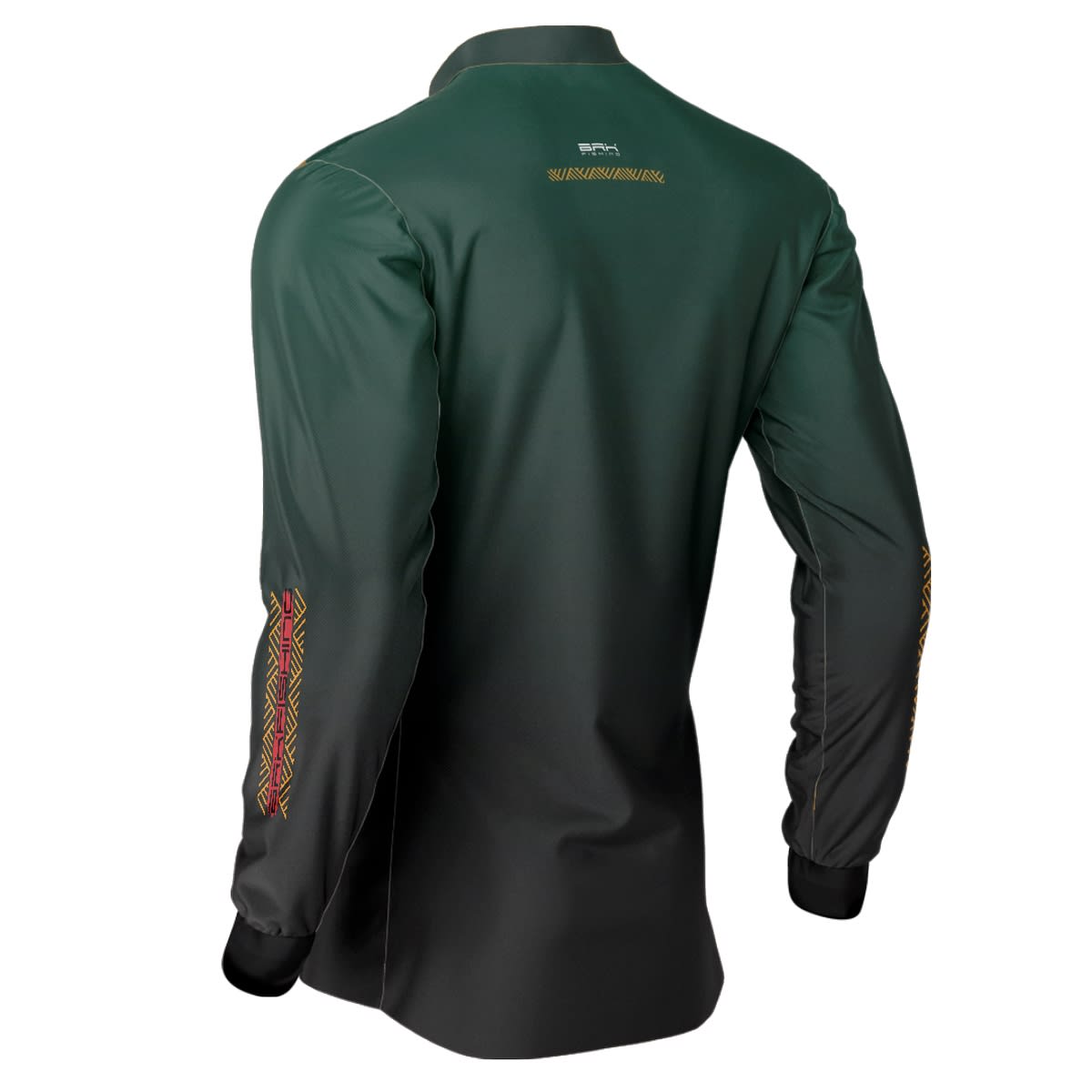 Camisa de Pesca Verde Selva Brk Essencial Xingu com UV50+ - Brk Fishing