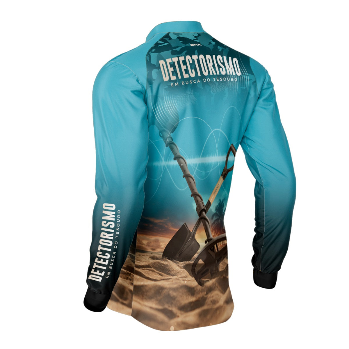 Camisa Brk Profissões Detectorismo Clara com UV50+ - Brk Fishing