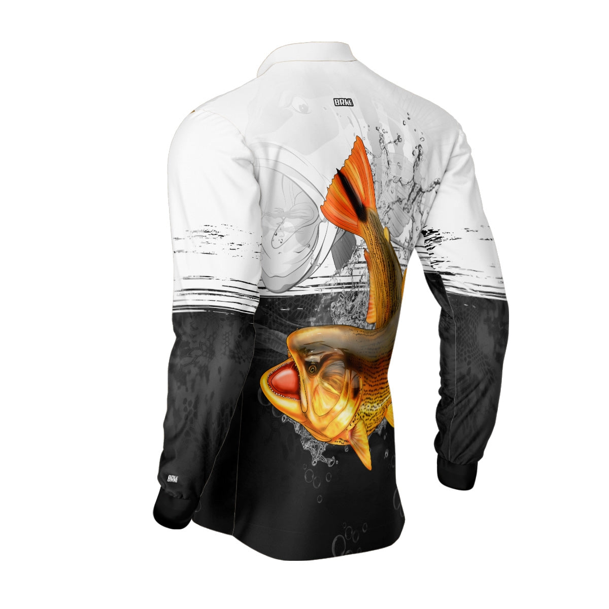 Camisa de Pesca Brk Dourado com Proteção UV50+ - Brk Fishing
