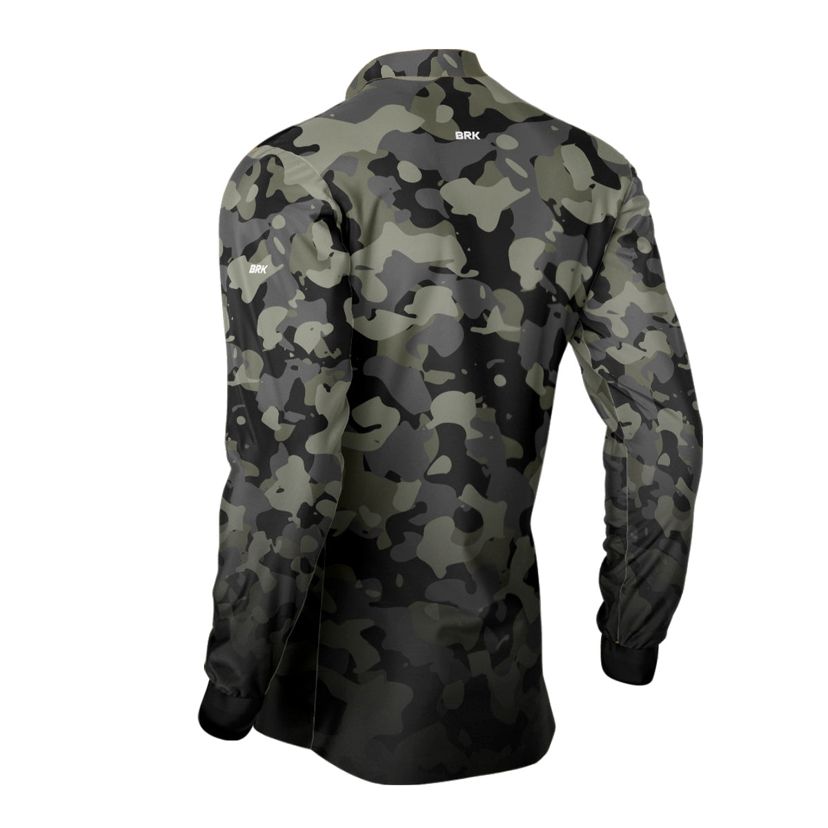 Camisa Fazendeiro Pescador Brk Camuflada Tucunaré com Proteção UV50 - Tamanho P Brk Fishing