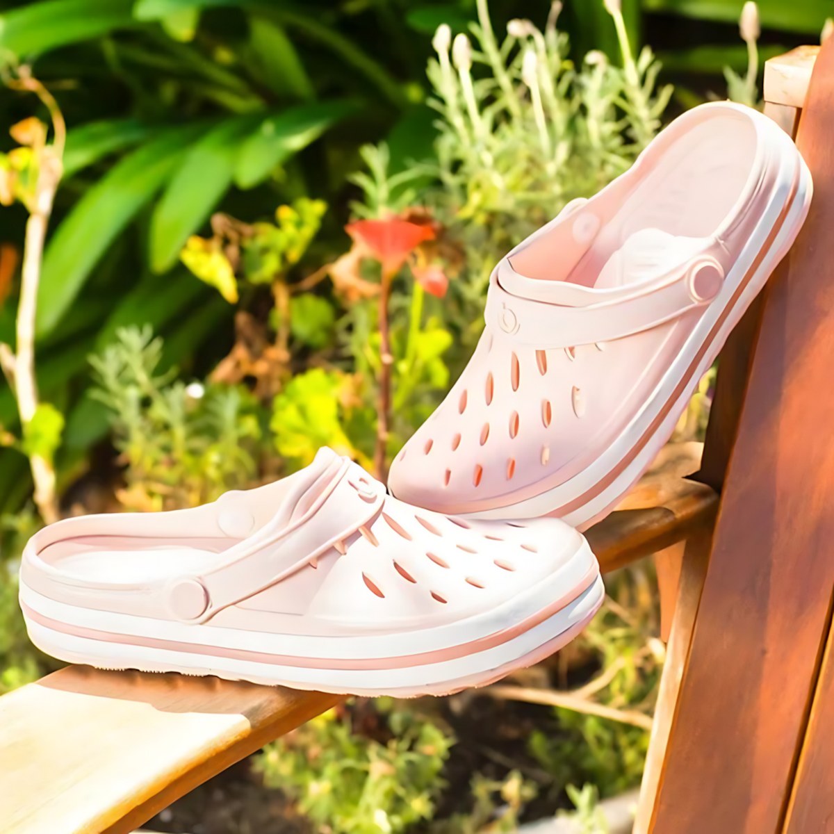 Sandália Antiderrapante Feminina para Pesca Boaonda Star Confortavel - Rosê Nude - Brk Fishing