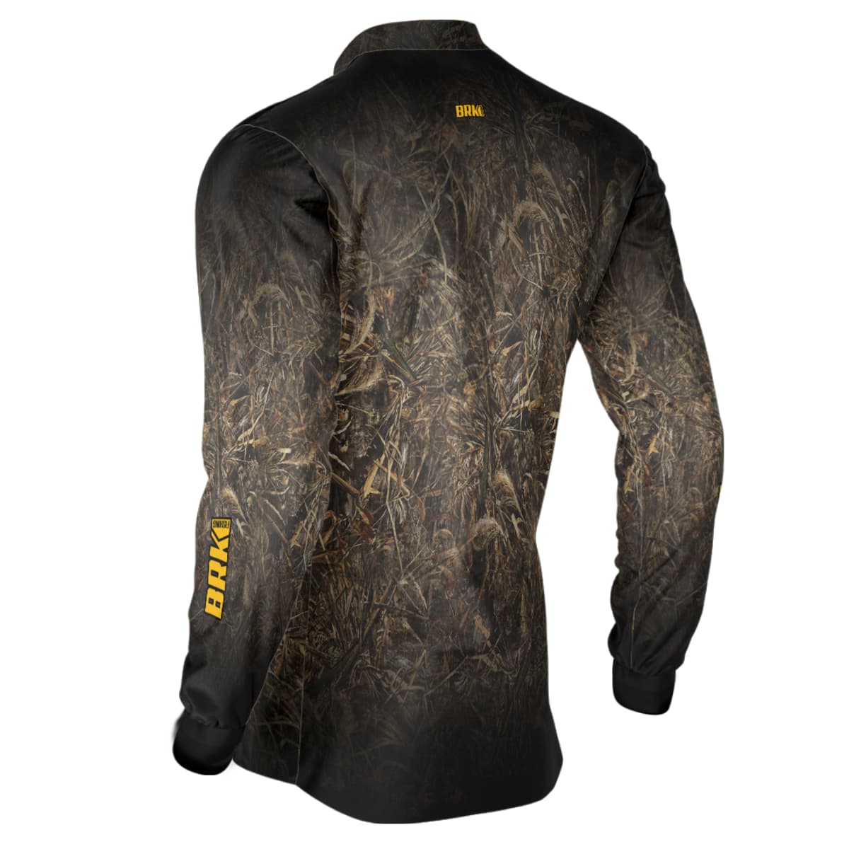 Camisa de Pesca Brk Camuflada Floresta com Proteção Solar UV50+ - Brk Fishing