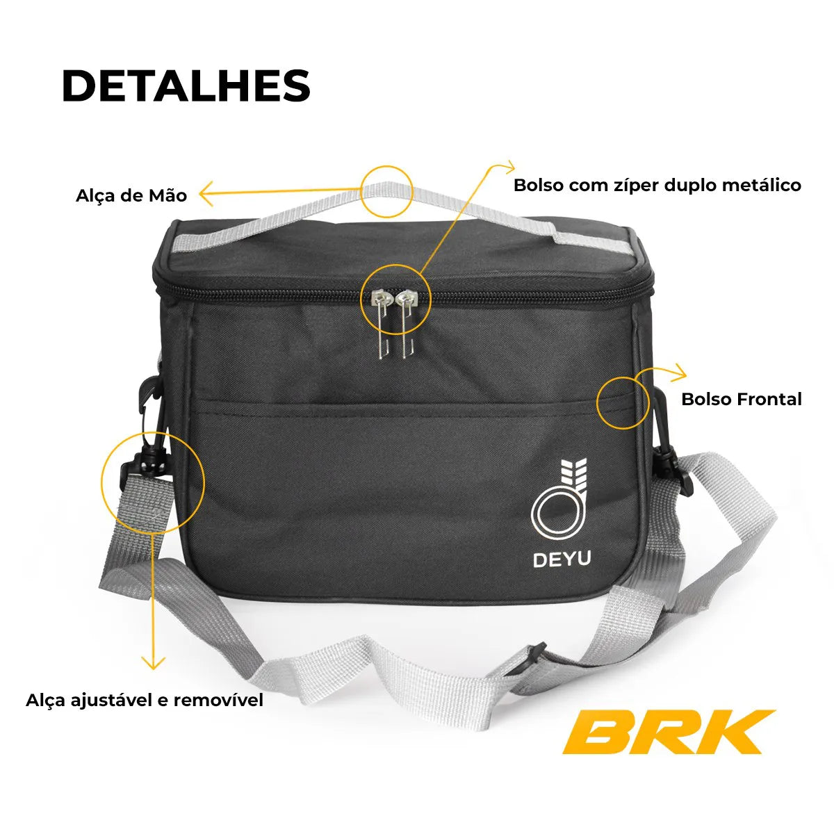 Bolsa Termica Deyu 5,7 Litros - Brk Fishing