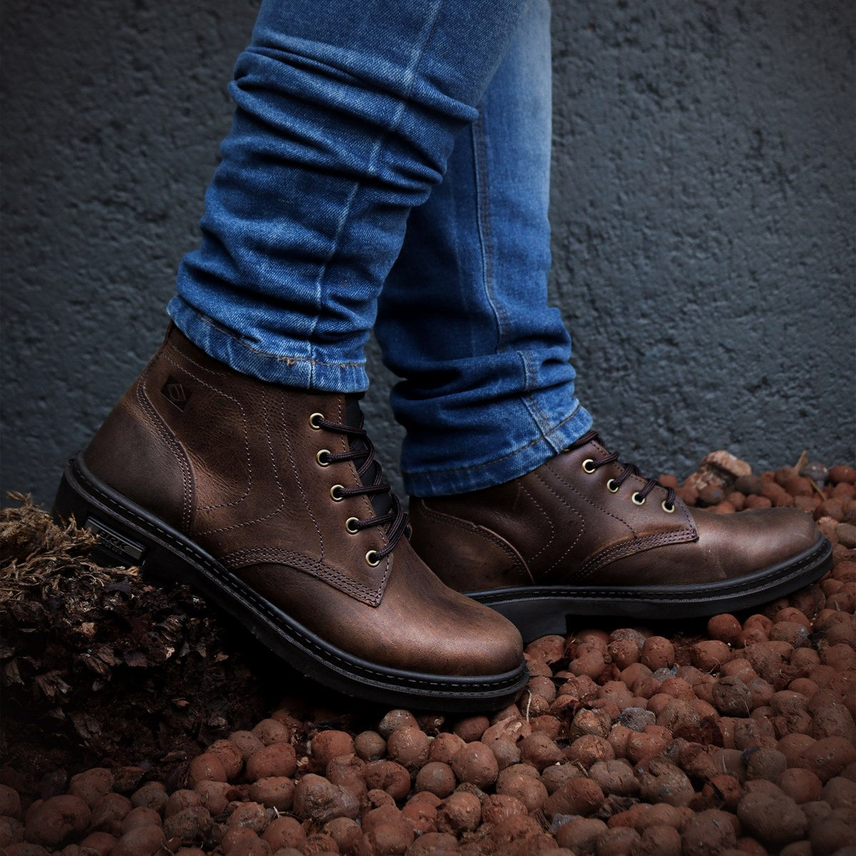 Bota Agro Brk Arizona - Couro Legítimo - Brk Fishing