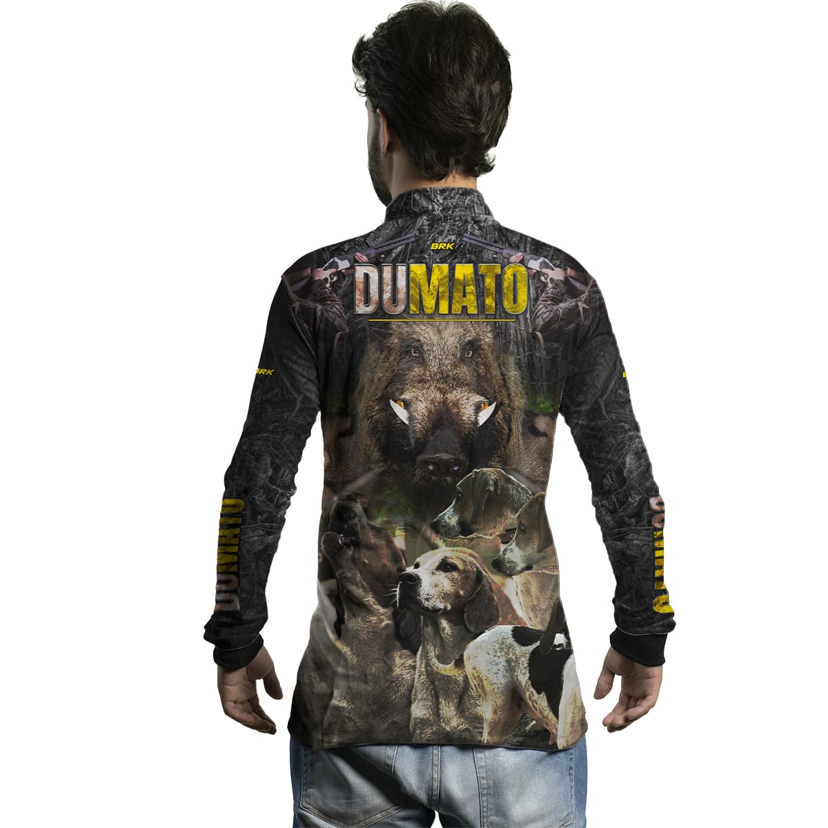 Camisa Agro Brk DuMato Javali FoxHound 2.0 com Proteção Solar UV50+ - Brk Fishing