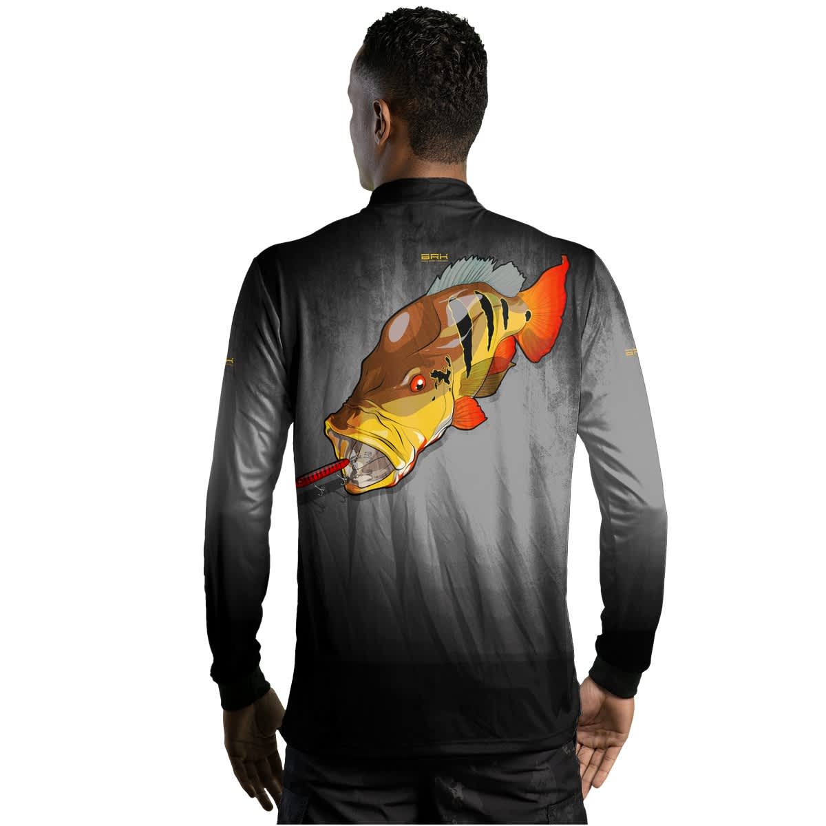 Camisa de Pesca Brk Tucunaré Açu High Performance com UV50+ - Brk Fishing
