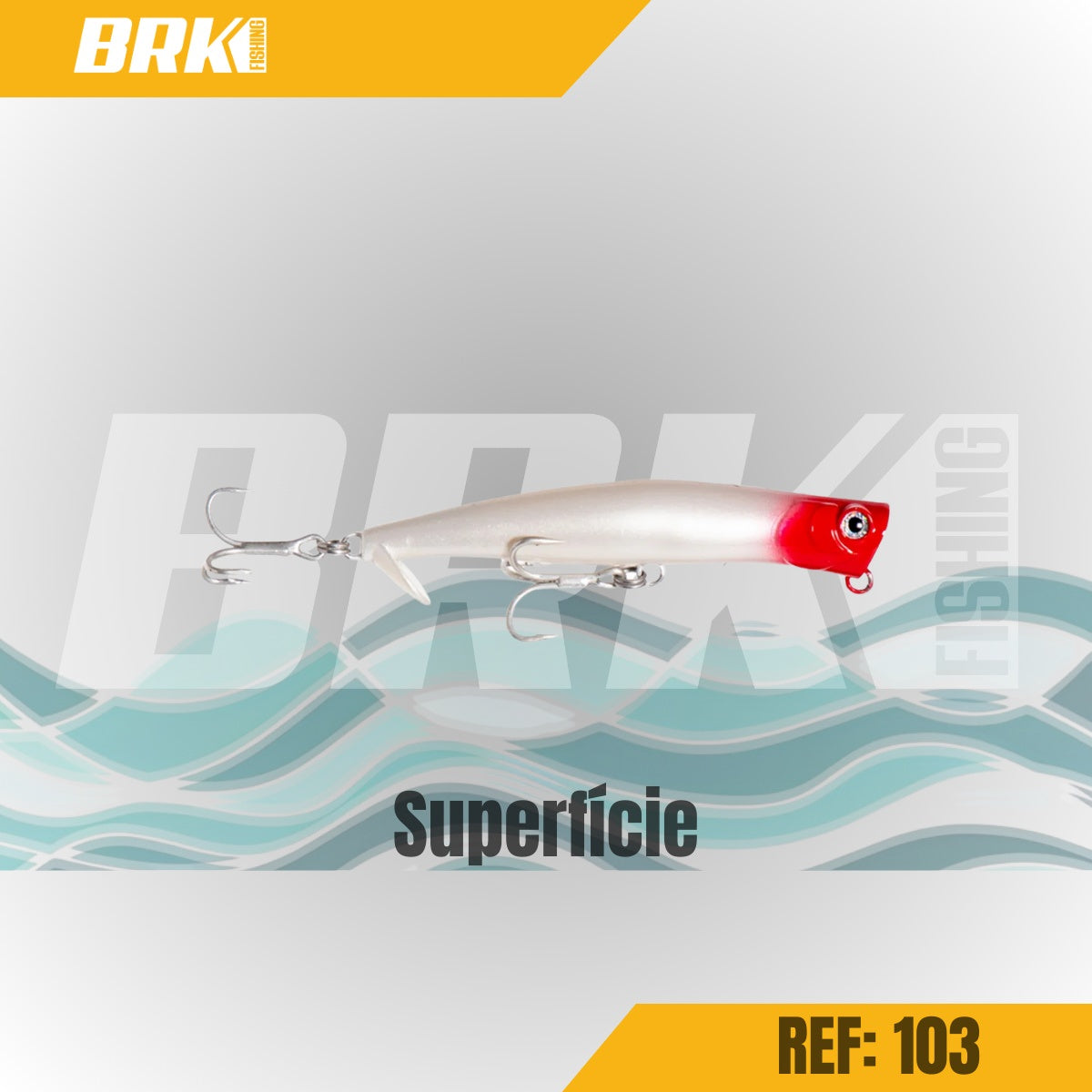 Isca Artificial Nelson Nakamura Zap 12cm 18g Superfície - Brk Fishing