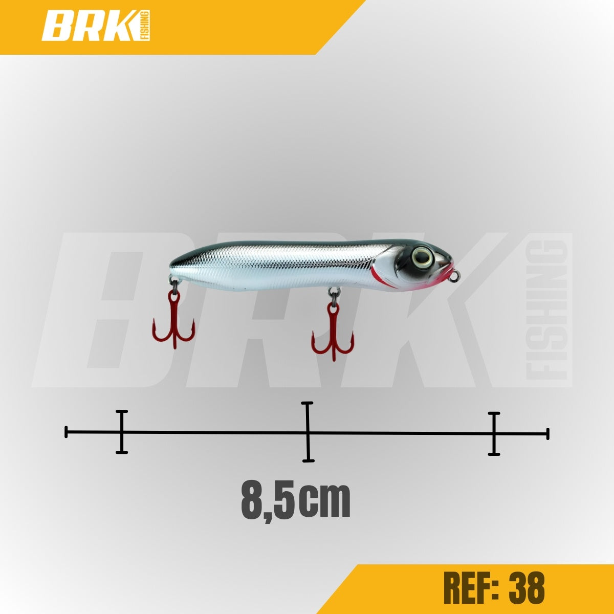 Isca Artificial Marine Sports Hammer 85 Superfície - Brk Fishing