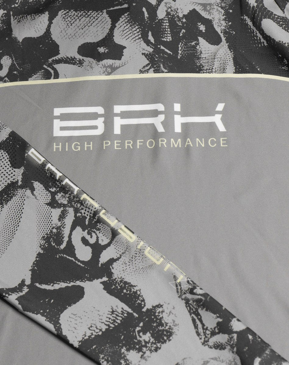 Camisa FusionX Brk Deep Cinza Camuflado com Capuz e Proteção UV50+ Brk Fishing