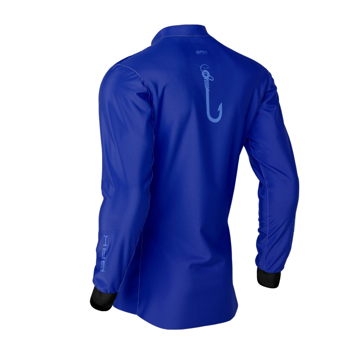 Camisa de Pesca Brk Anzol Azul com Proteção Solar UV50+ - Brk Fishing