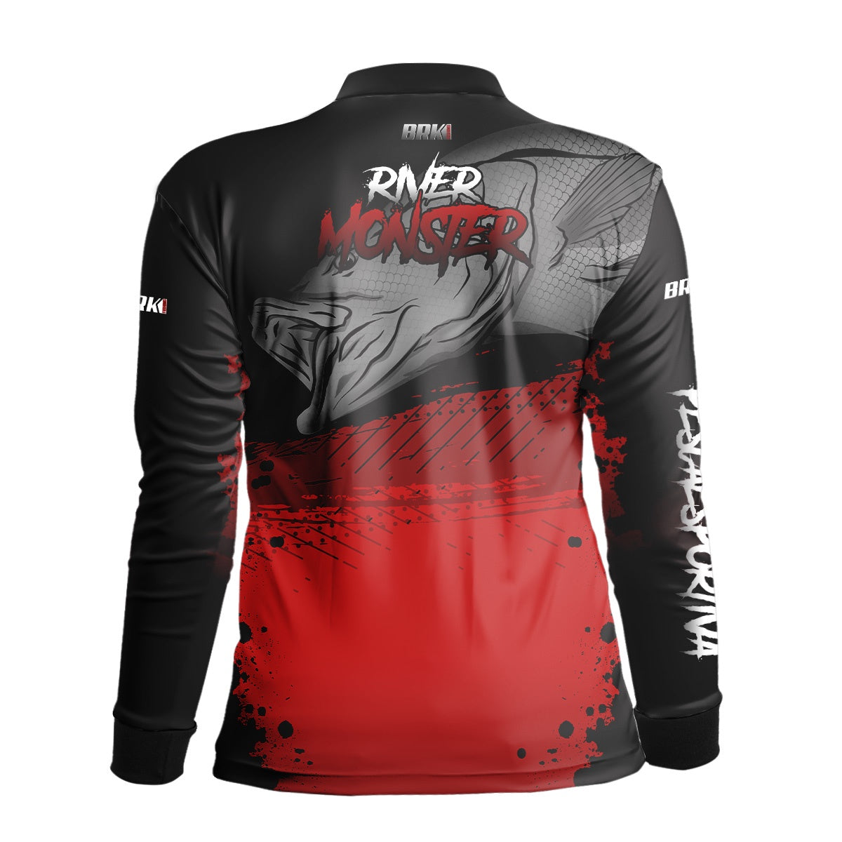 Camisa de Pesca Infantil Brk Robalo Monster com Proteção UV 50+ - Brk Fishing