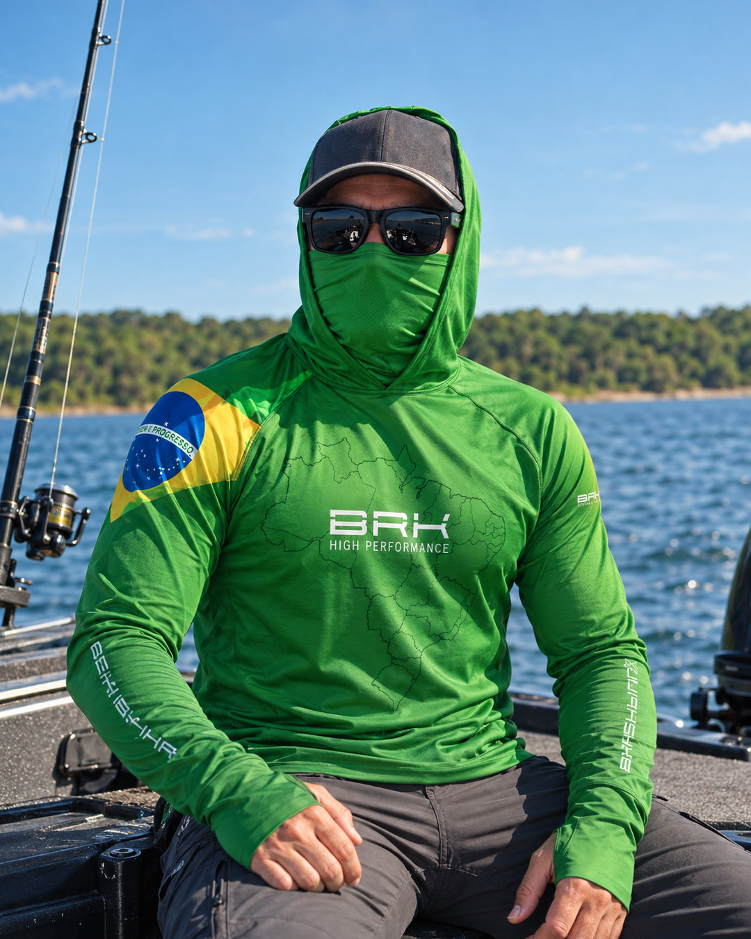 Camisa FusionX Brasil Verde