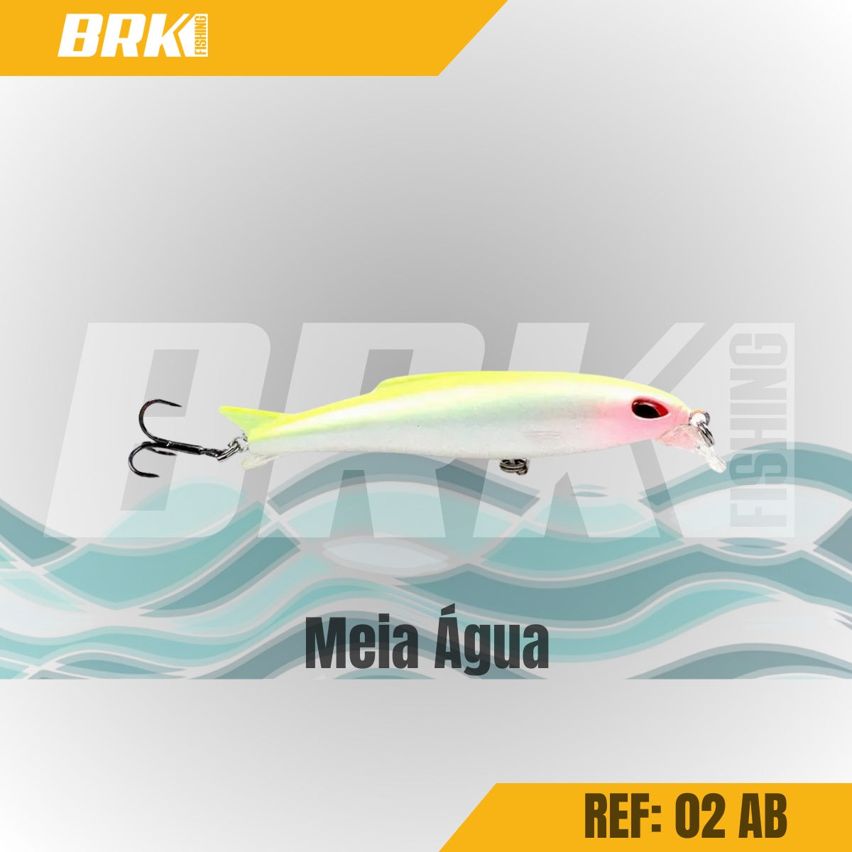 Isca Artificial Albatroz Malicia 8cm 7g