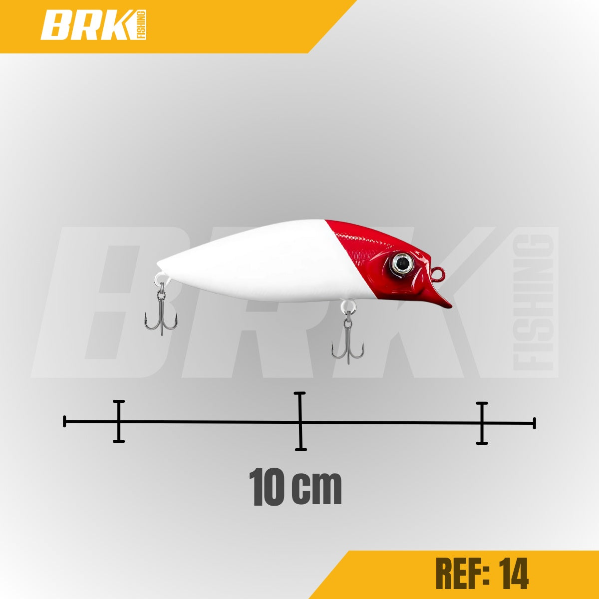 Isca Artificial Marine Sports Brava Grand 100 Meia-Água - Brk Fishing