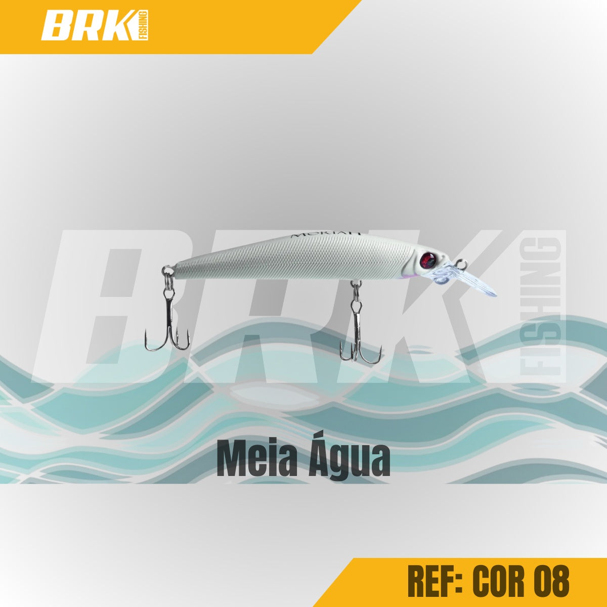 Isca Artificial Moriah Ligeira 90 Superfície - Brk Fishing
