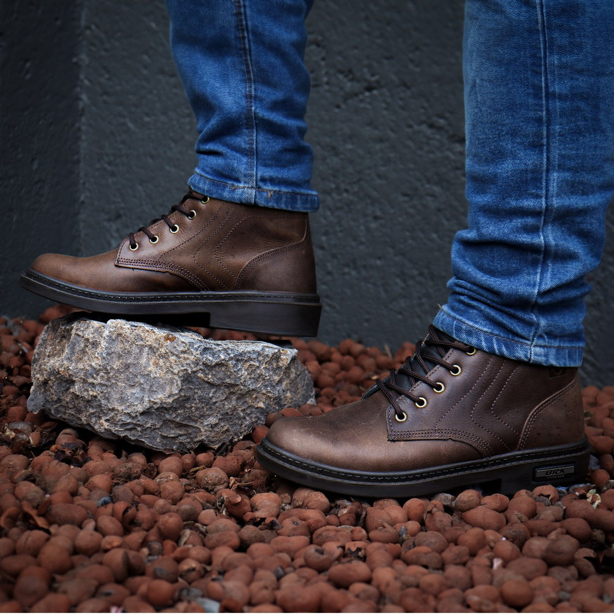 Bota Agro Brk Arizona - Couro Legítimo - Brk Fishing