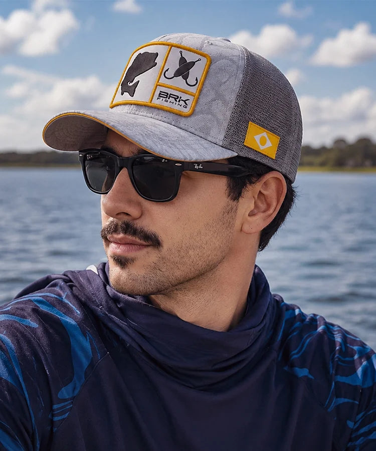 Boné de Pesca Realtree Branco