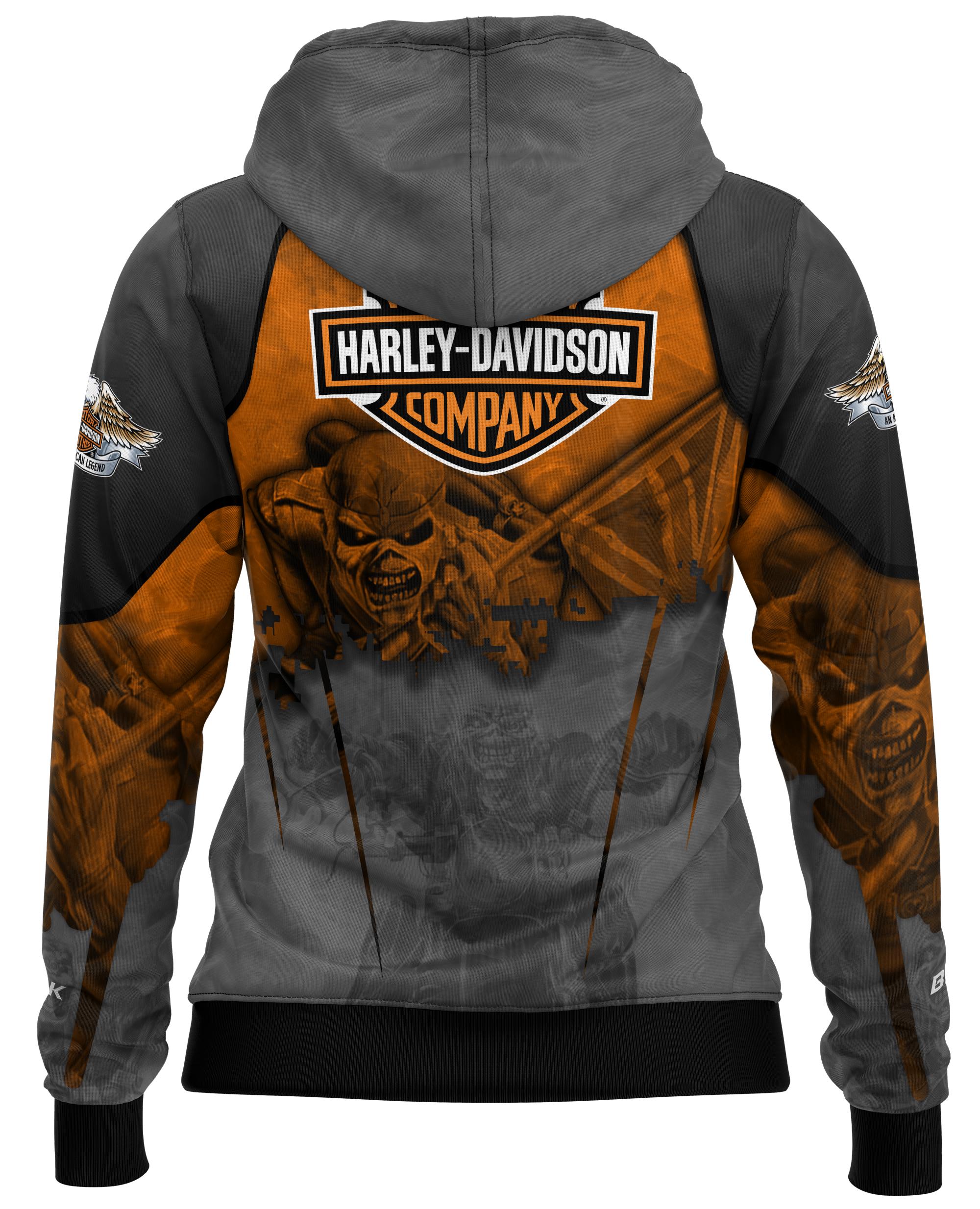 Jaqueta Moletom Esportiva Brk Iron Maiden Brk Fishing