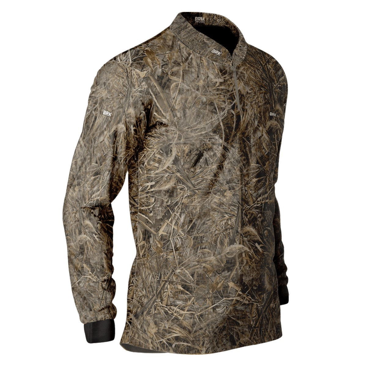 Camisa de Pesca Brk Camuflado Real Tree com Proteção com Proteção Solar UV50+ - Brk Fishing