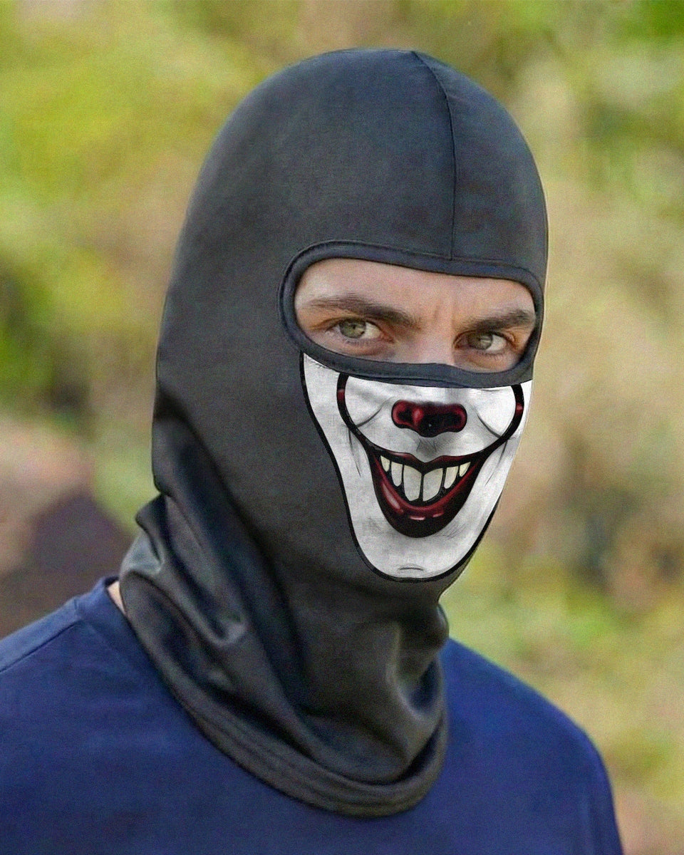 Bandana Balaclava Brk Palhaço A Coisa com Proteção UV50+