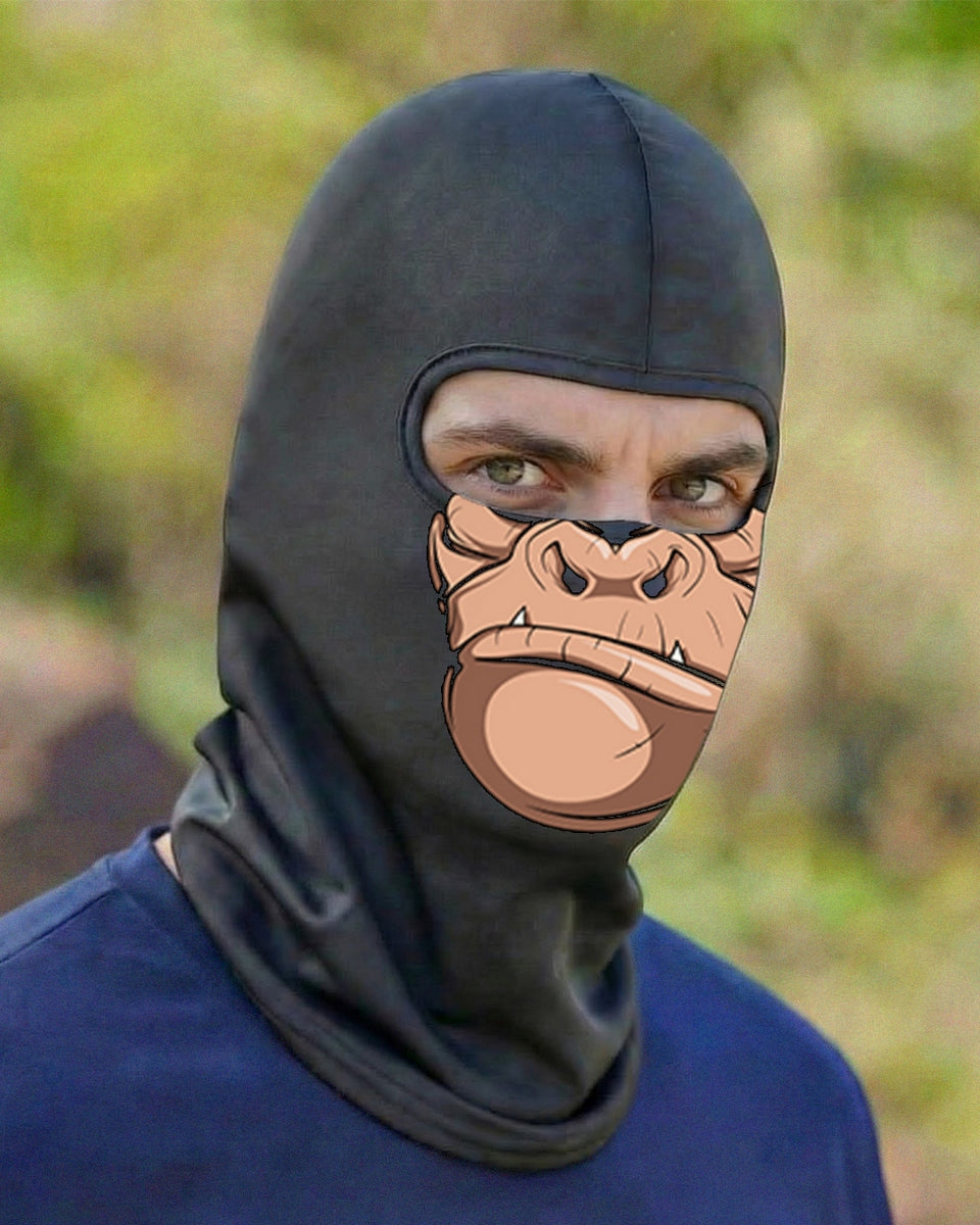 Balaclava Balaclava Brk Monkey com Proteção UV50+