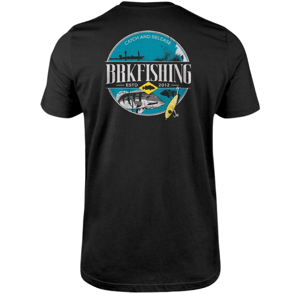 Camiseta Fishing Brk Catch And Release com Algodão Premium - Brk Fishing
