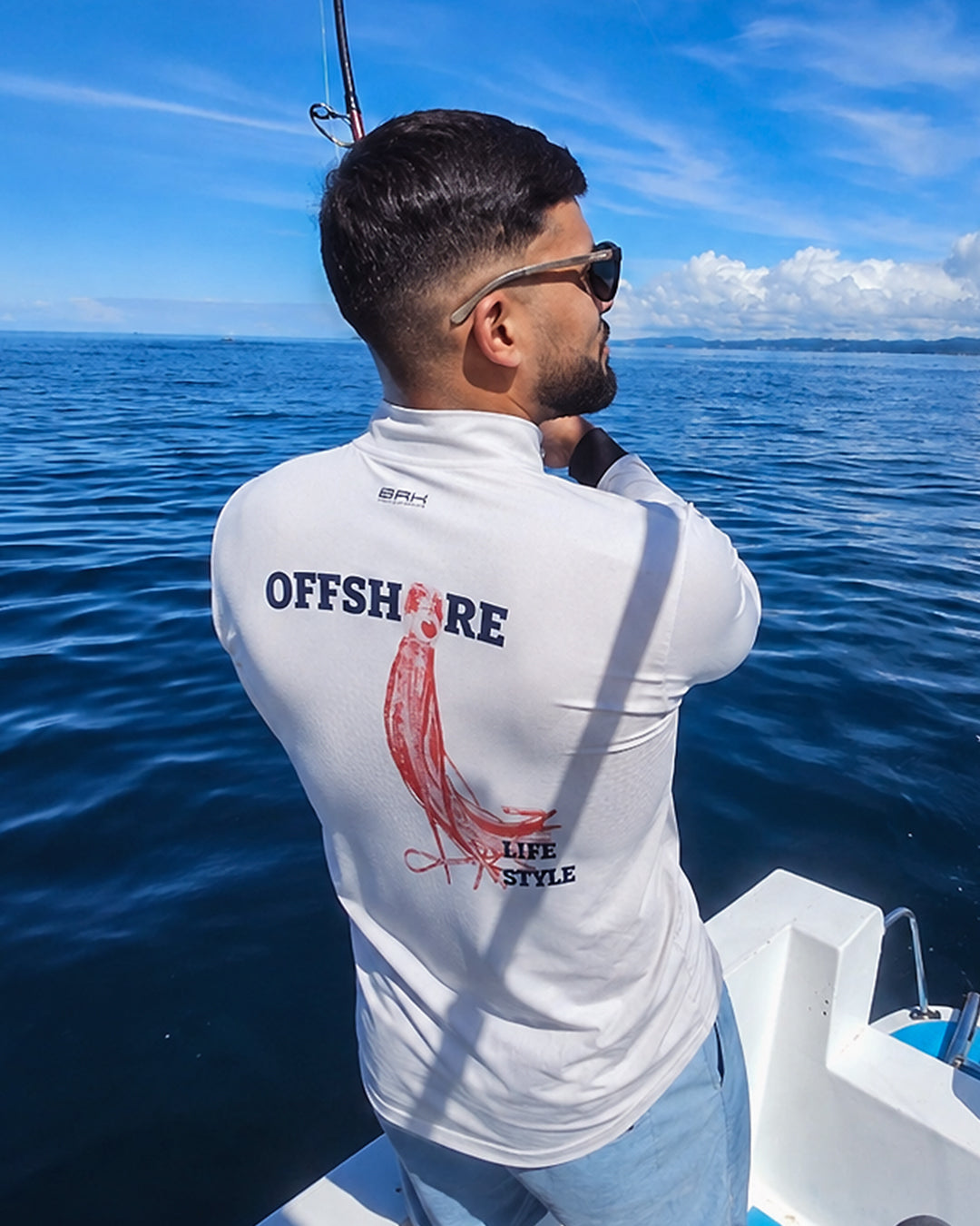 Camisa de Pesca em Alto Mar Offshore Lula com Proteção UV50