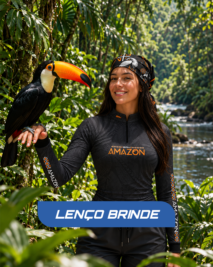 Camisa Feminina Amazon Tucano Amazônico Preto