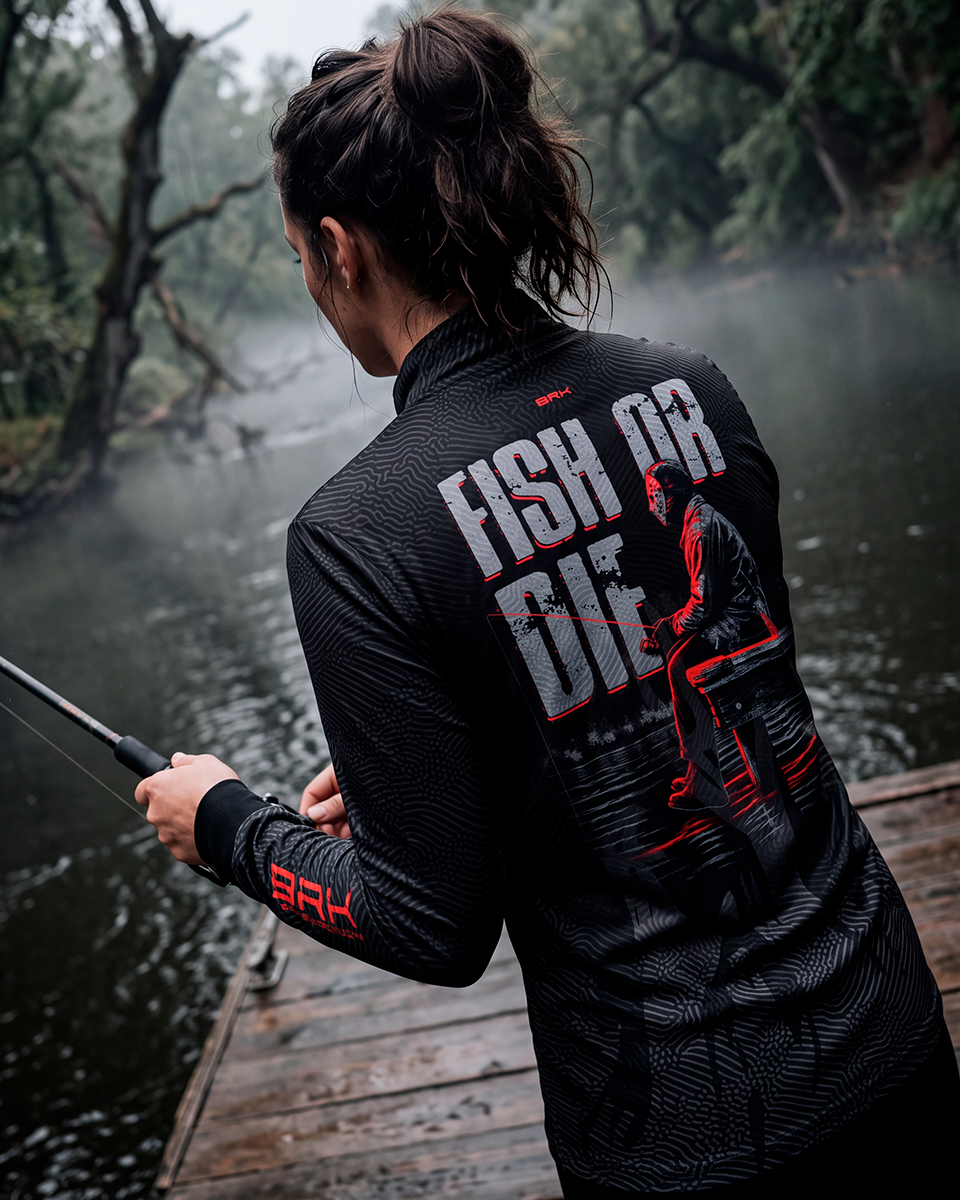 Camisa Feminina Jason Fish Or Die com Proteção UV50+