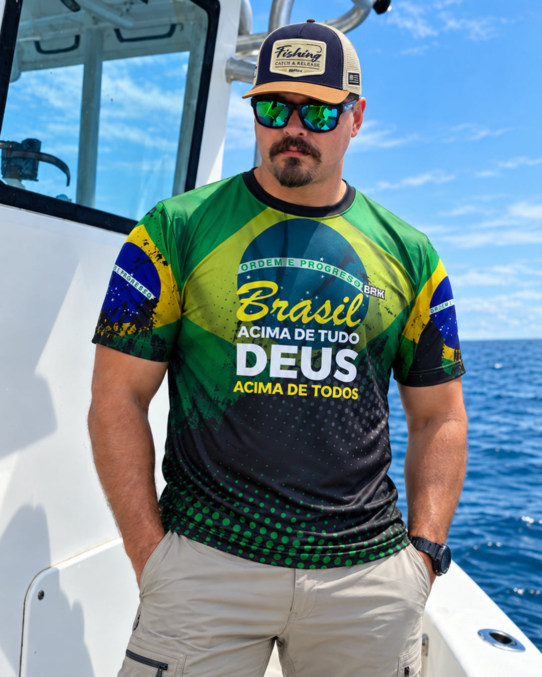Camiseta Brasil Acima de Tudo Brk